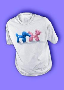 Balloon Dogs T-Shirt, creative, killerplanes, killer planes