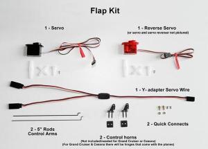 FLAP KIT (for almost any plane, up to 1600mm wingspan)