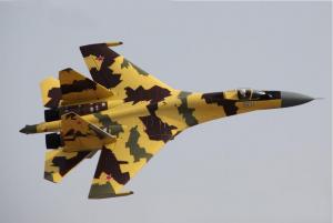 Freewing SU-35 Desert Camo Twin 70mm EDF Vectored Thrust Jet - PNP