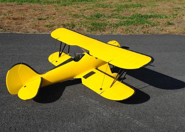 rc biplane arf