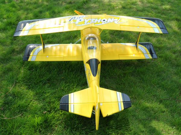 LX Pitts Python 1400mm 4ch 3D RC Biplane - or RTF |