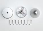 FMS ZERO SPINNER (3 pcs + 8 screws and 8 nuts)
